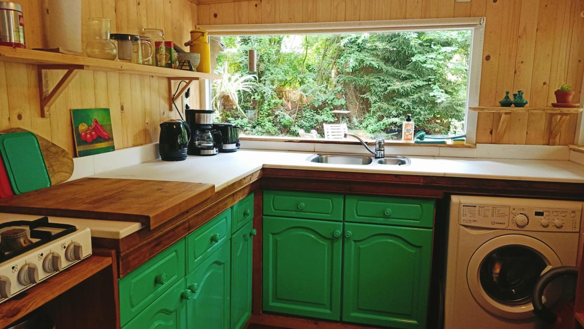 Het Houten Boshuisje Hattemerbroek Extérieur photo